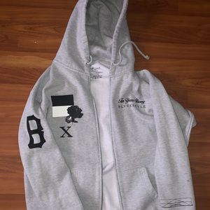 Black Scale Hoodie
